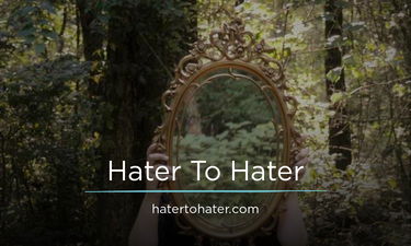 HaterToHater.com - Creative brandable domain for sale